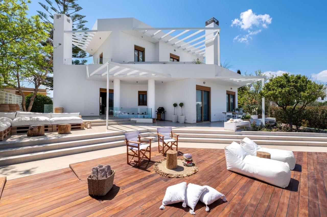 Love White Villa Ялиссос Экстерьер фото