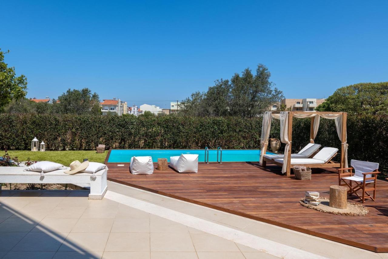 Love White Villa Ялиссос Экстерьер фото